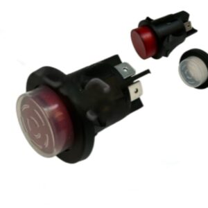 (CS) ADEXA YSD6A CONVECTION OVEN RED ROUND PUSH BUTTON