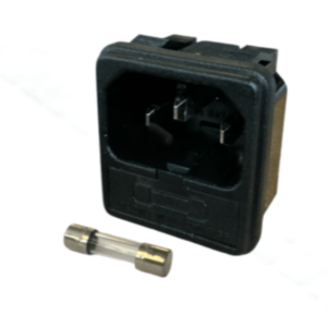 (CS) ARCHWAY DONER KEBAB MACHINE REAR MAINS POWER CONNECTOR 3 PIN TERMINAL PLUG & FUSE