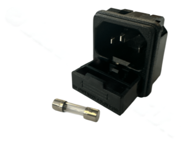 (CS) ARCHWAY DONER KEBAB MACHINE REAR MAINS POWER CONNECTOR 3 PIN TERMINAL PLUG & FUSE - Image 4