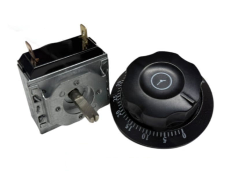 (CS) UNIVERSAL OVEN 60 MINUTE RUN BACK TIMER SWITCH WITH BELL 60MIN INC KNOB / BEZEL