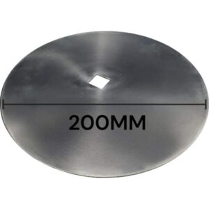 (CS) ARCHWAY 200MM STAINLESS STEEL SKEWER PLATE BOTTOM MEAT HOLDER FOR ARCHWAY KEBAB MACHINES