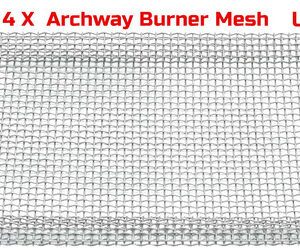 (CS) 3 x ARCHWAY HEAVY DUTY STAINLESS STEEL DONER KEBAB MESH BURNER PROTECTION COVER