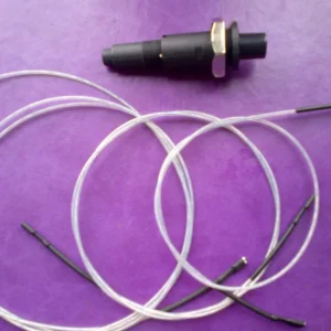 (CS) 22M PIEZO BUTTON GRILL PILOT ASSEMBLY SPARK IGNITOR BUTTON AND 500MM LEAD WIRE