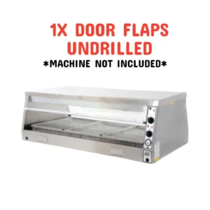 (CS) ARCHWAY CHICKEN DISPLAY WARMER CABINET HD5 HD3 MODEL CLEAR WINDOW DOOR FLAP X 1
